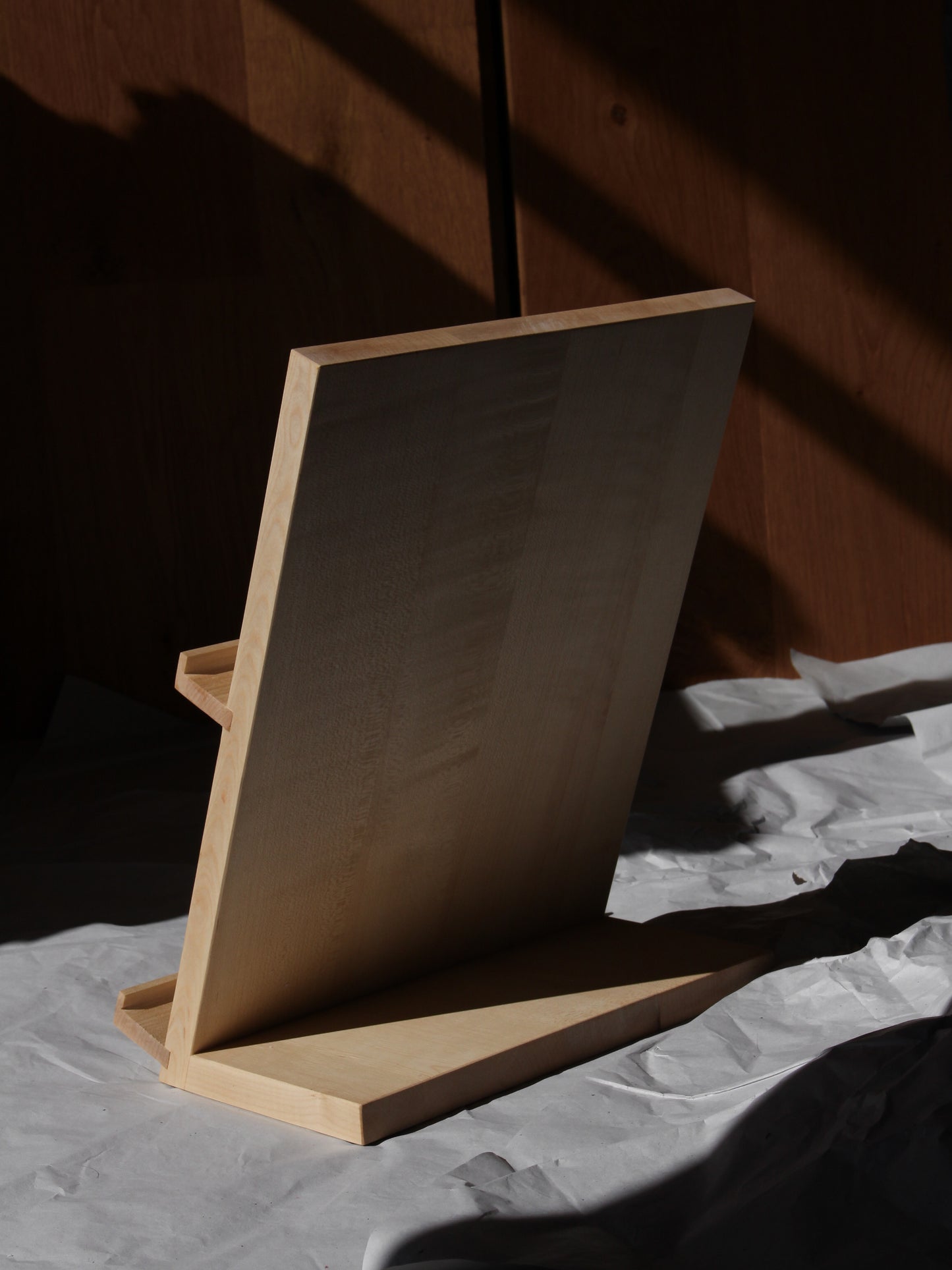 Solid wood card stand for DIN C6 & DIN A6 (rental possible)