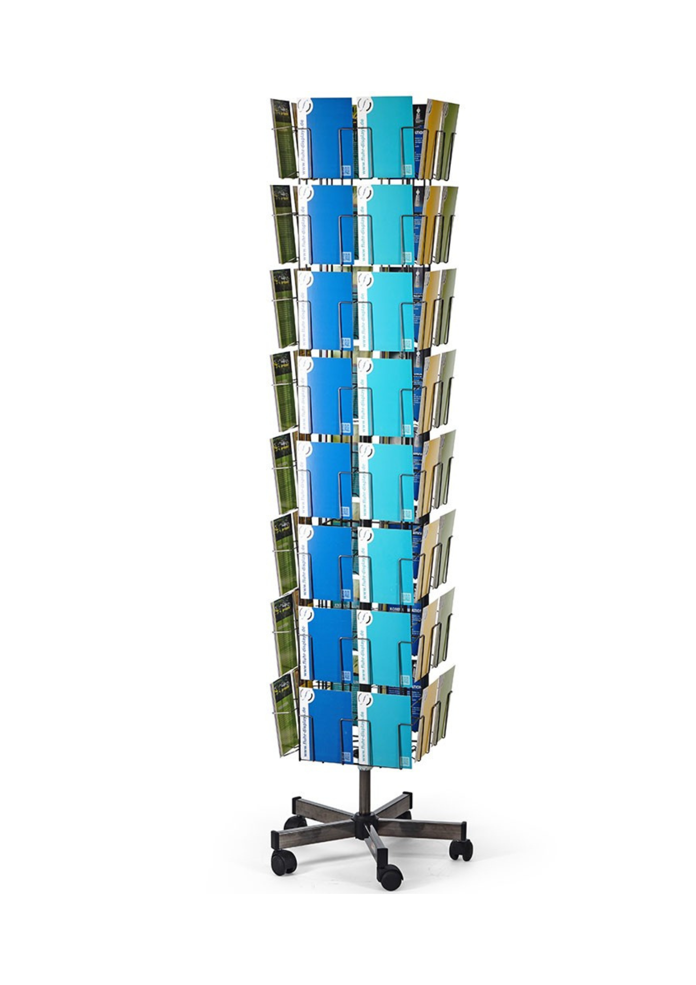 Card stand for 64 cards, portrait format (loan possible)