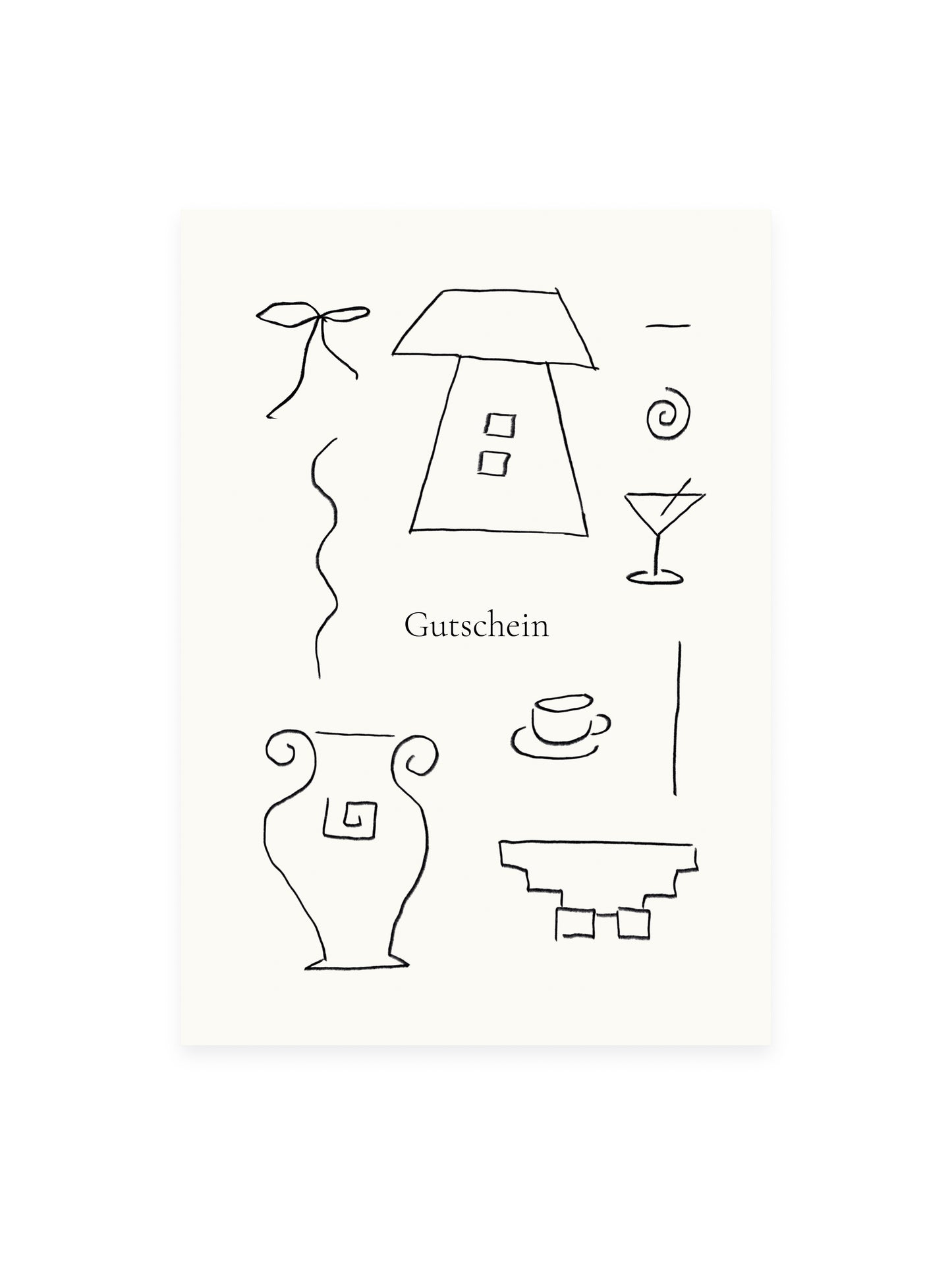 Postcard 'Voucher' (Risograph)