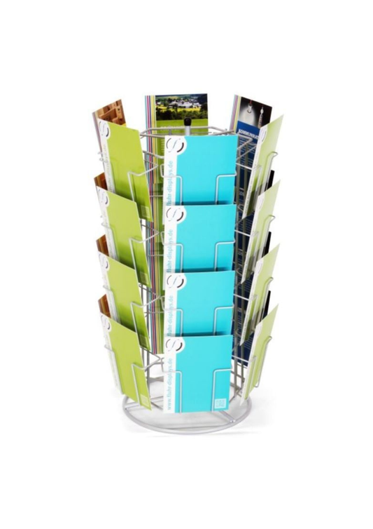 Card stand for 24 cards, portrait format
