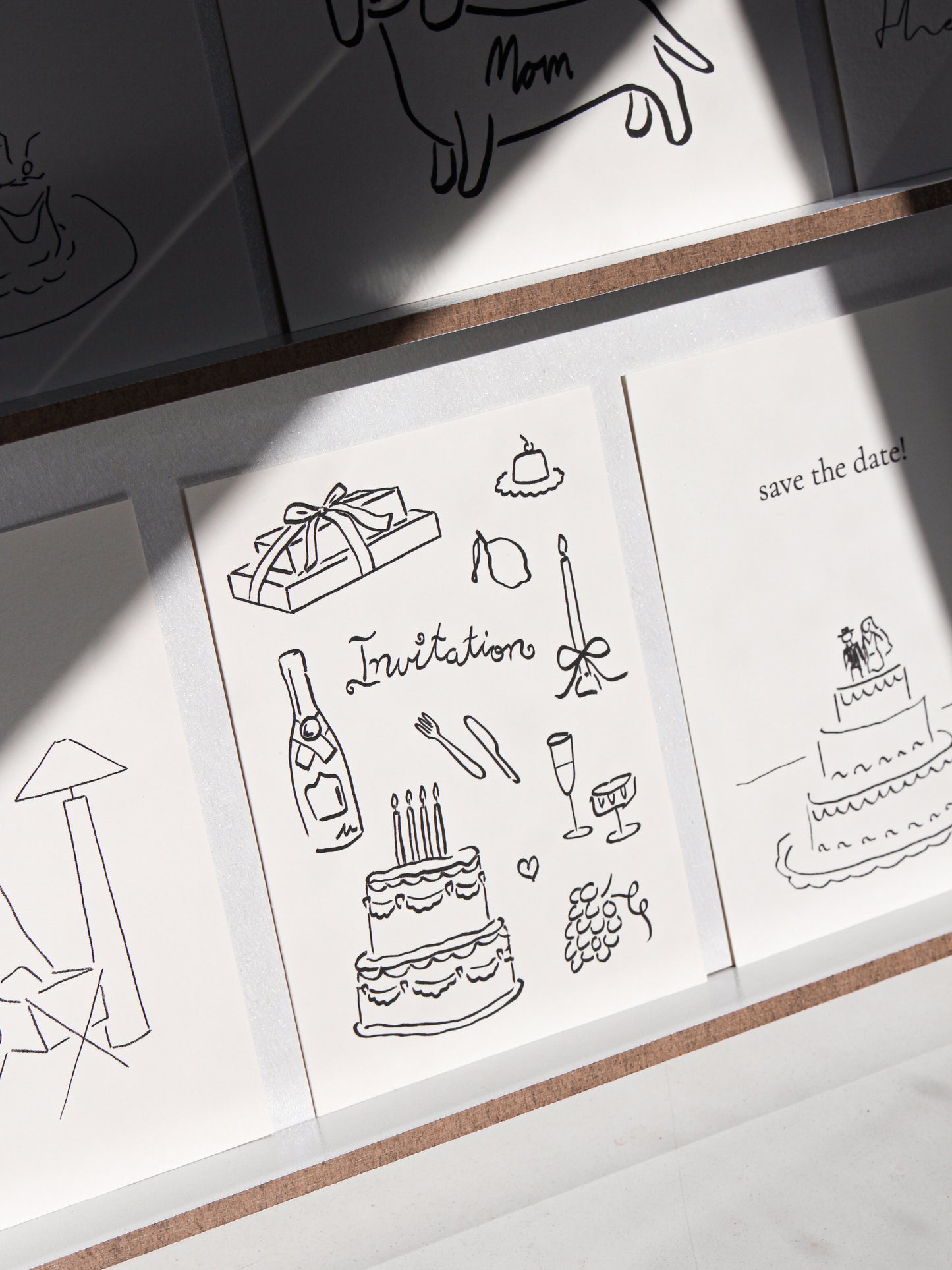 (64 compartments) Bestseller package postcards &amp; folding cards